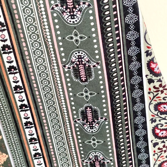 Daisy Del Sol High Waist Gypsy Comfy Yoga Boho Bell Bottom Pants Women’s Medium - Picture 4 of 11